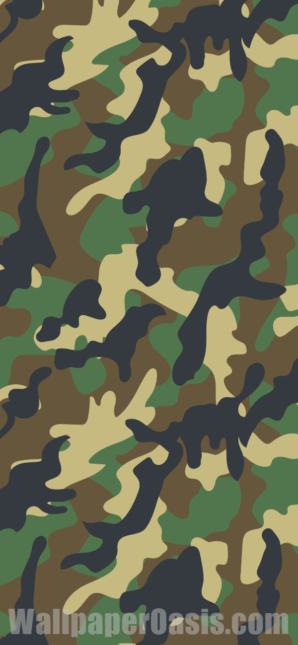 Camouflage iPhone Wallpaper - available for iPhone 5 through iPhone X