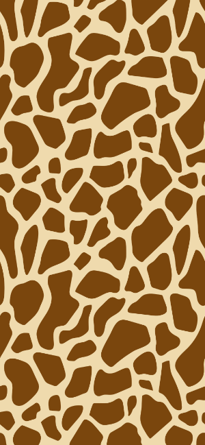 Giraffe Print Wallpaper for iPhone