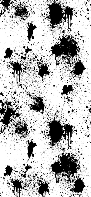 Black and White Paint Splatter Wallpaper for iPhone
