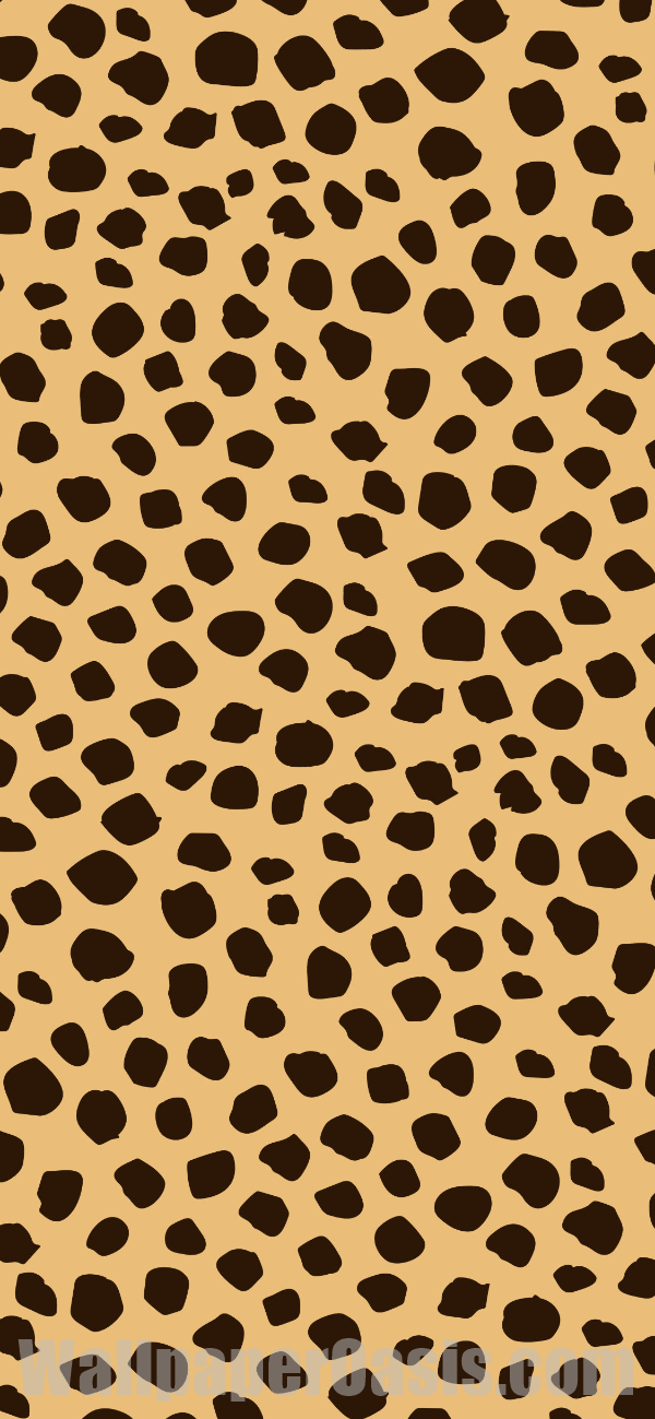 Cheetah Print iPhone Wallpaper - available for iPhone 5 through iPhone X