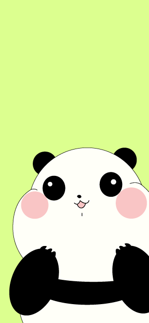 Cute Panda Wallpaper for iPhone