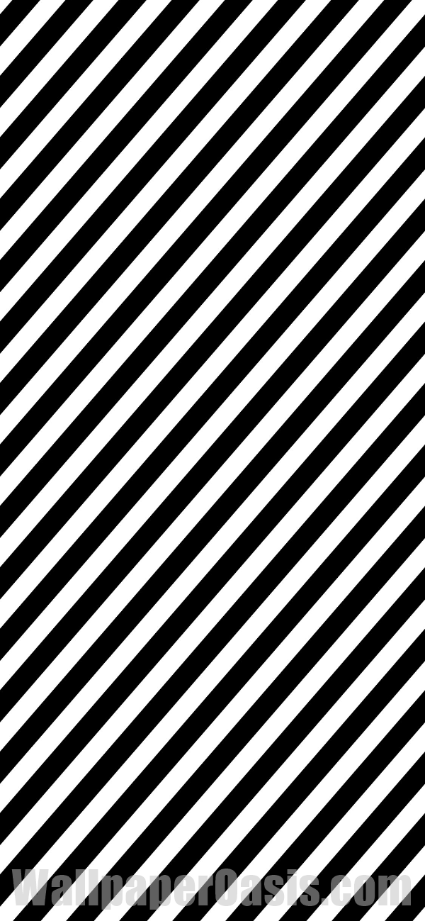 Diagonal Black And White Stripe Iphone Wallpaper