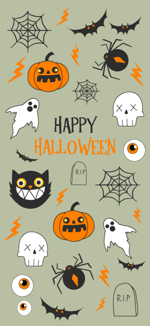 Happy Halloween Wallpaper for iPhone