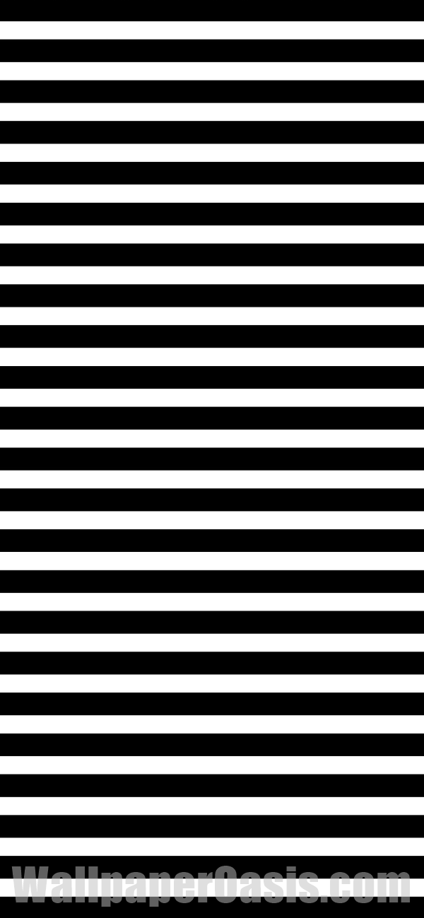 Horizontal Black and White Stripe iPhone Wallpaper - available for iPhone 5 through iPhone X