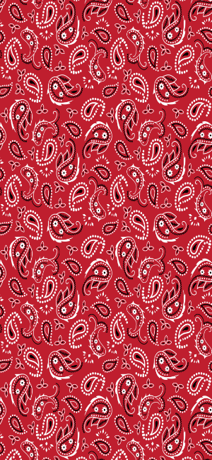 Red Bandana Wallpaper for iPhone